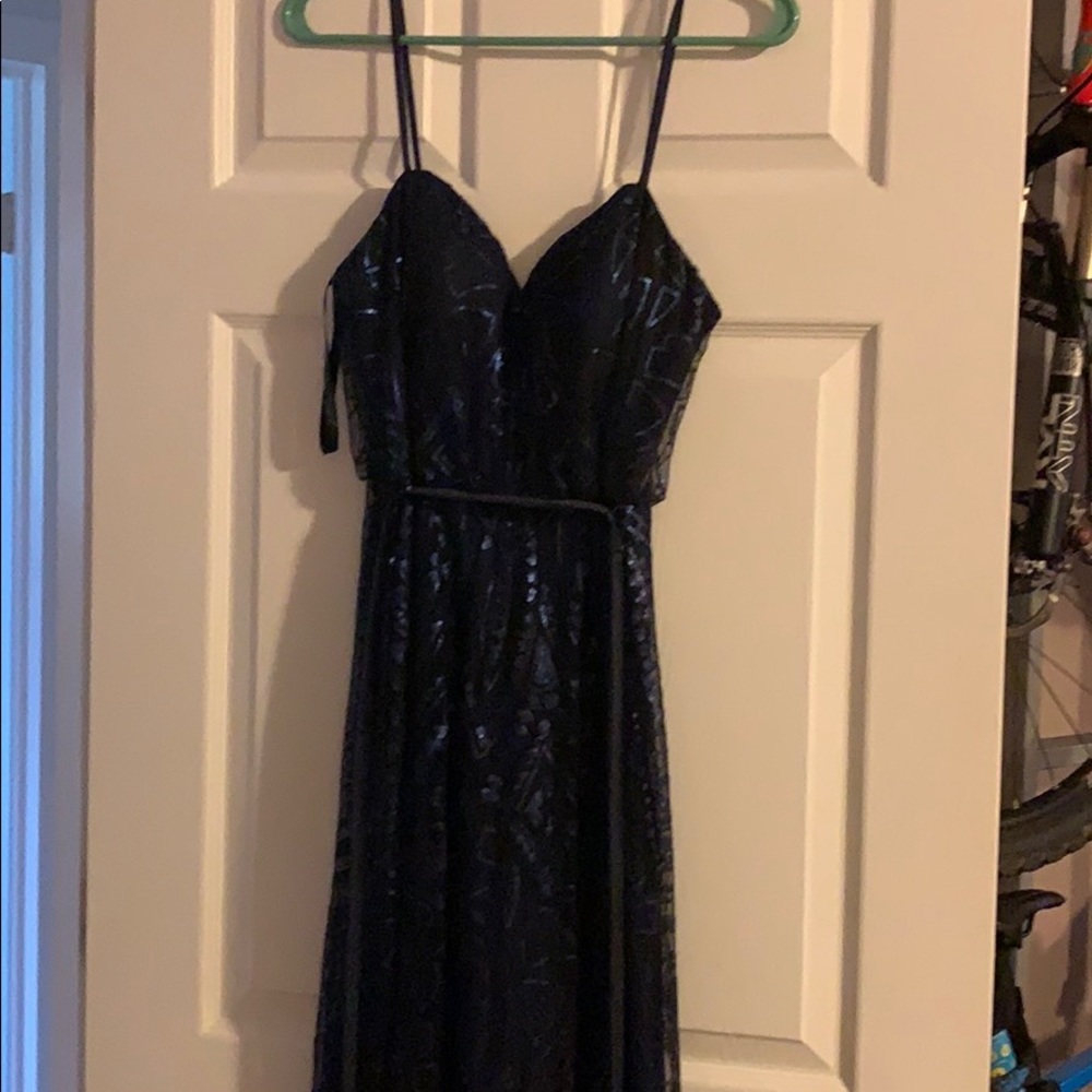 Floor length dress